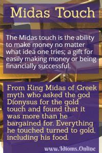 midas touch中文|USING IDIOMS 活用成語 .